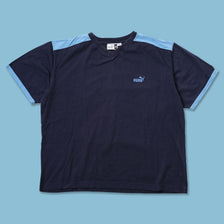 Vintage Puma V-Neck T-Shirt XXL