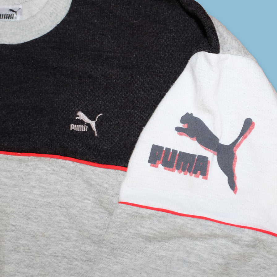 Vintage Puma Sweater Medium / Large - Double Double Vintage