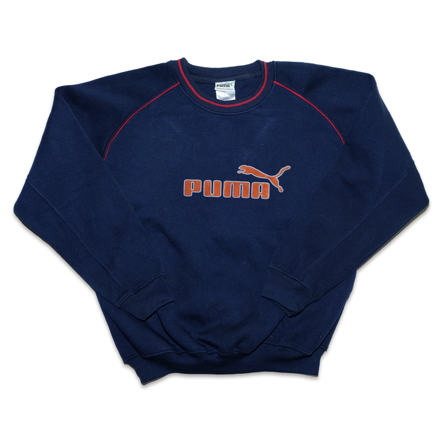 Vintage Puma Sweater Medium - Double Double Vintage