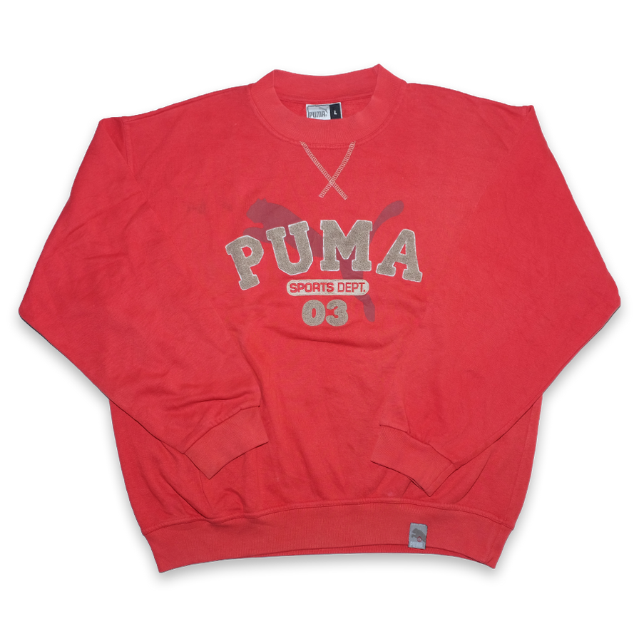 Vintage Puma Sweater Large - Double Double Vintage