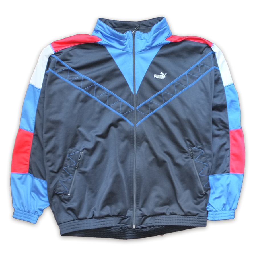 Vintage Puma Trackjacket Large - Double Double Vintage