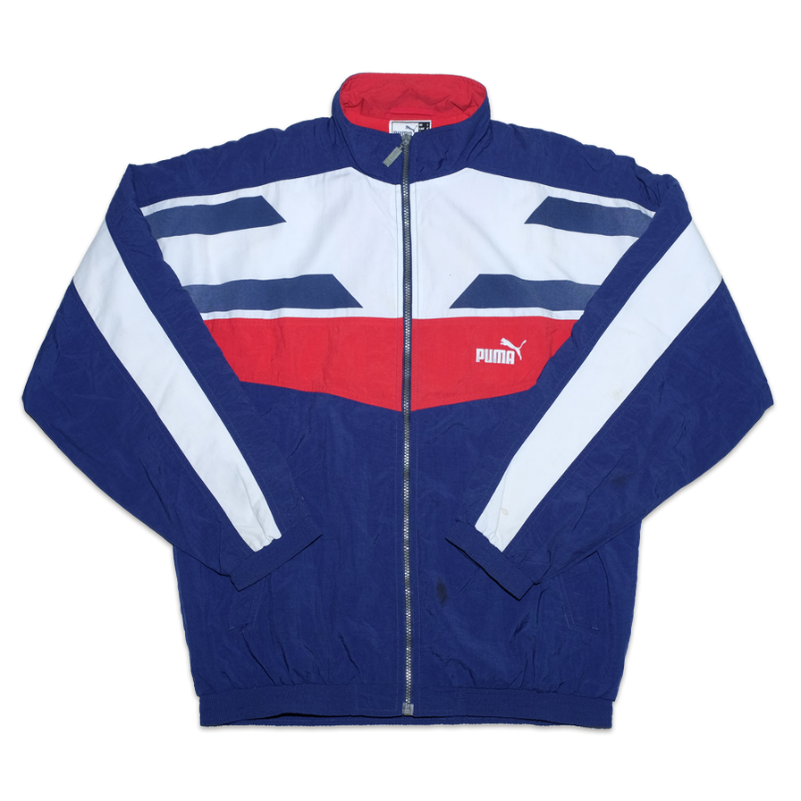 Vintage Puma Track Jacket Medium - Double Double Vintage