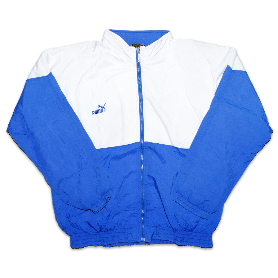 Vintage Puma Trackjacket Medium - Double Double Vintage