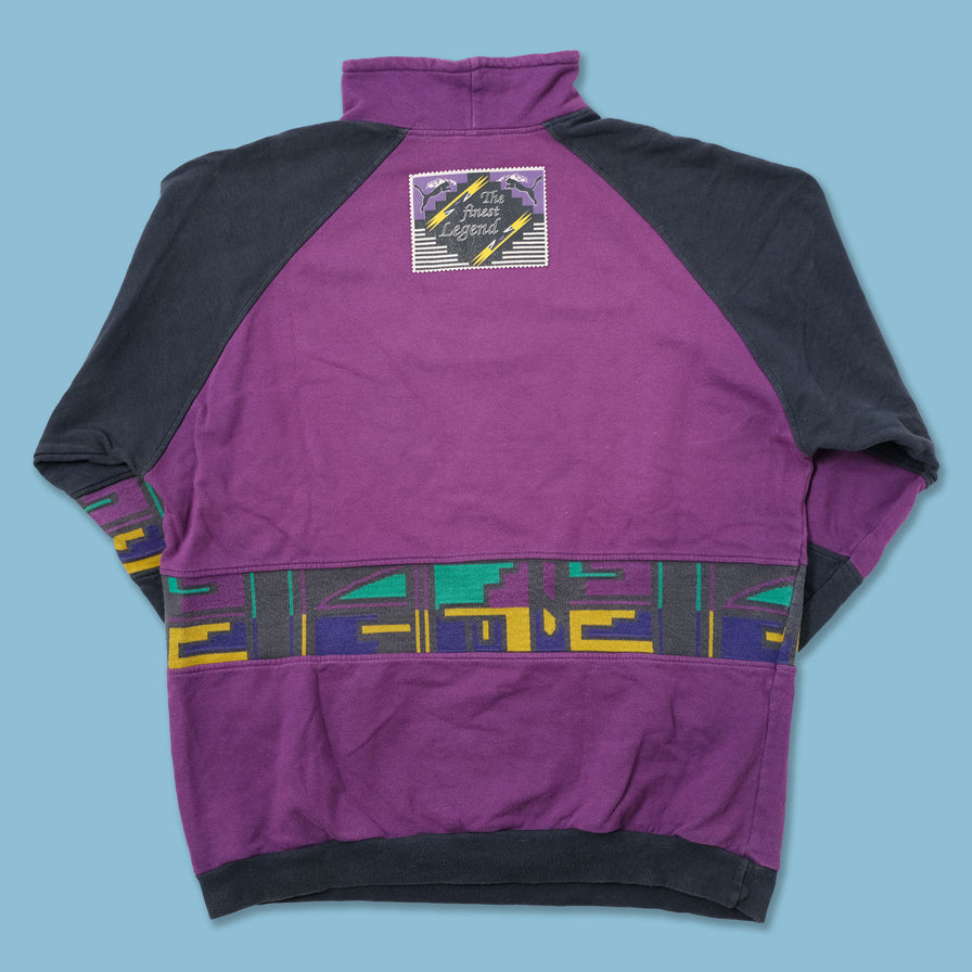 Vintage Puma Q-Zip Sweater XLarge