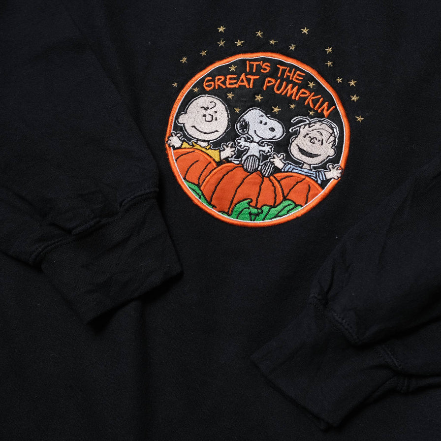 Vintage Peanuts Pumpkin Sweater XLarge