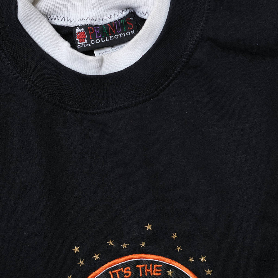 Vintage Peanuts Pumpkin Sweater XLarge