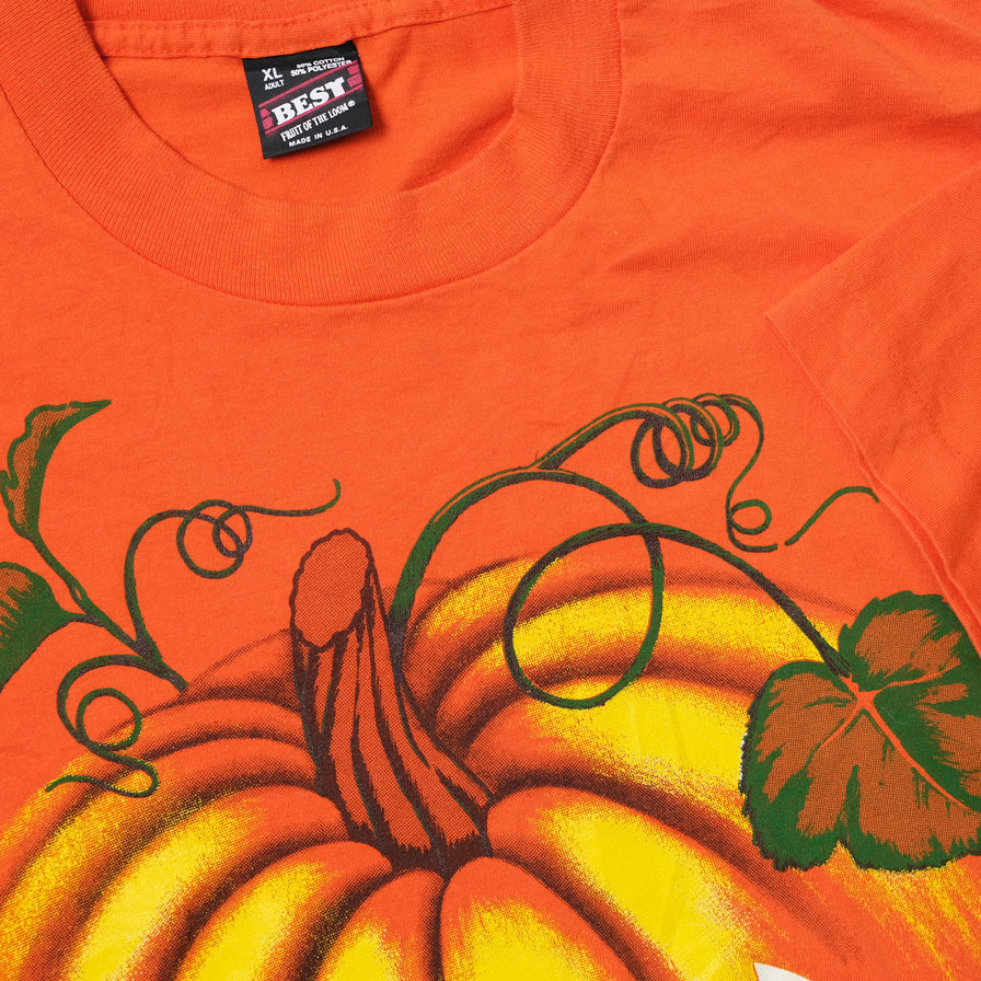 Vintage 1991 Pumpkin T-Shirt XLarge