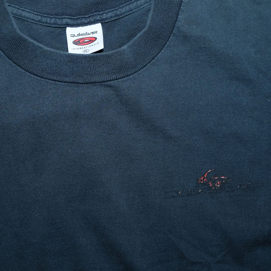 Vintage Quiksilver Surfing T-Shirt XLarge