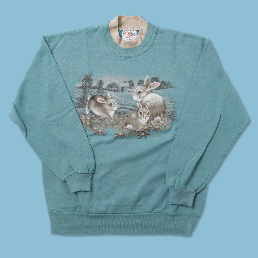 Vintage Bunnies Sweater Large