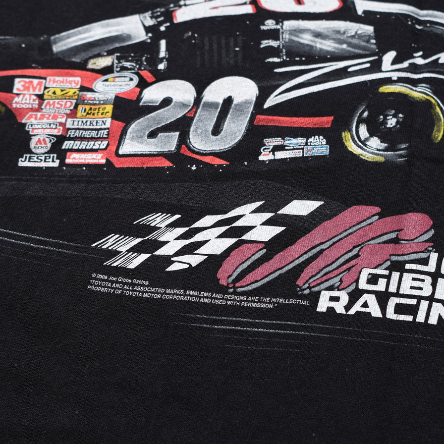 2008 Joe Gibbs Racing T-Shirt Large