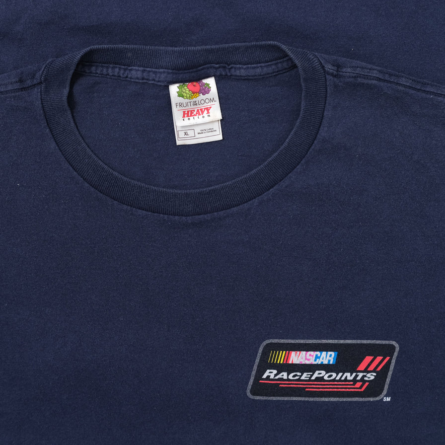 Vintage Nascar Race Points T-Shirt XLarge