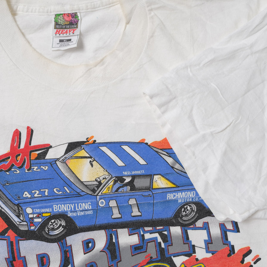 Vintage Ned & Dale Jarrett Racing T-Shirt Large