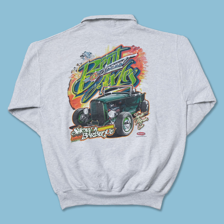 Vintage Santa Maria Racing Q-Zip Sweater XLarge