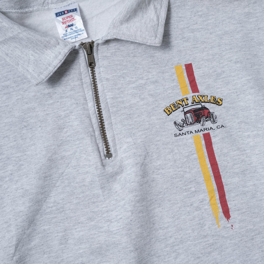 Vintage Santa Maria Racing Q-Zip Sweater XLarge