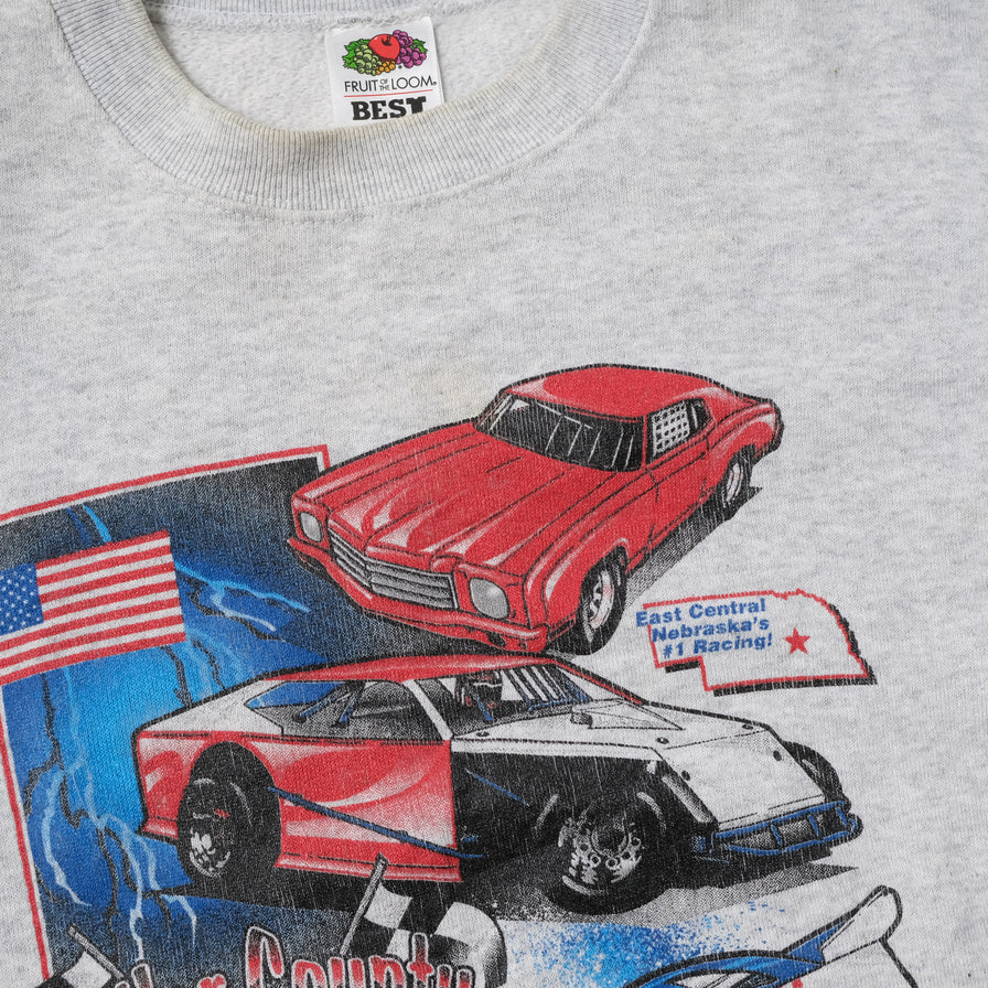 Vintage Butler County Speedwall Sweater Large