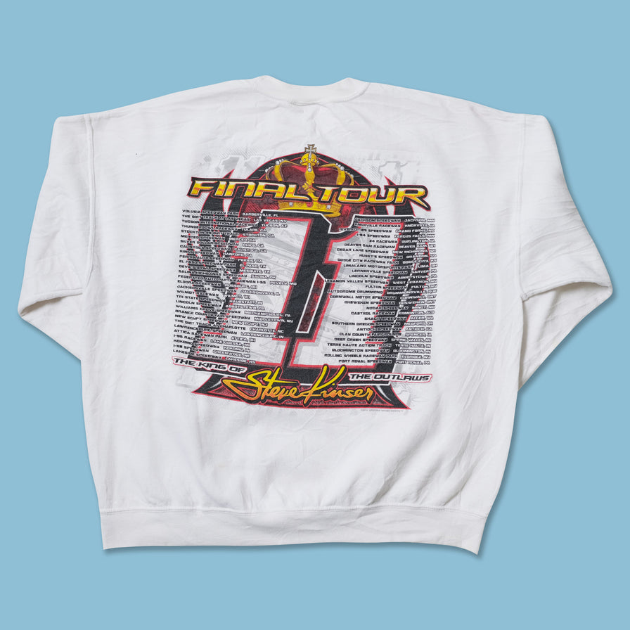 Vintage Steve Kinser Racing Sweater Large / XLarge