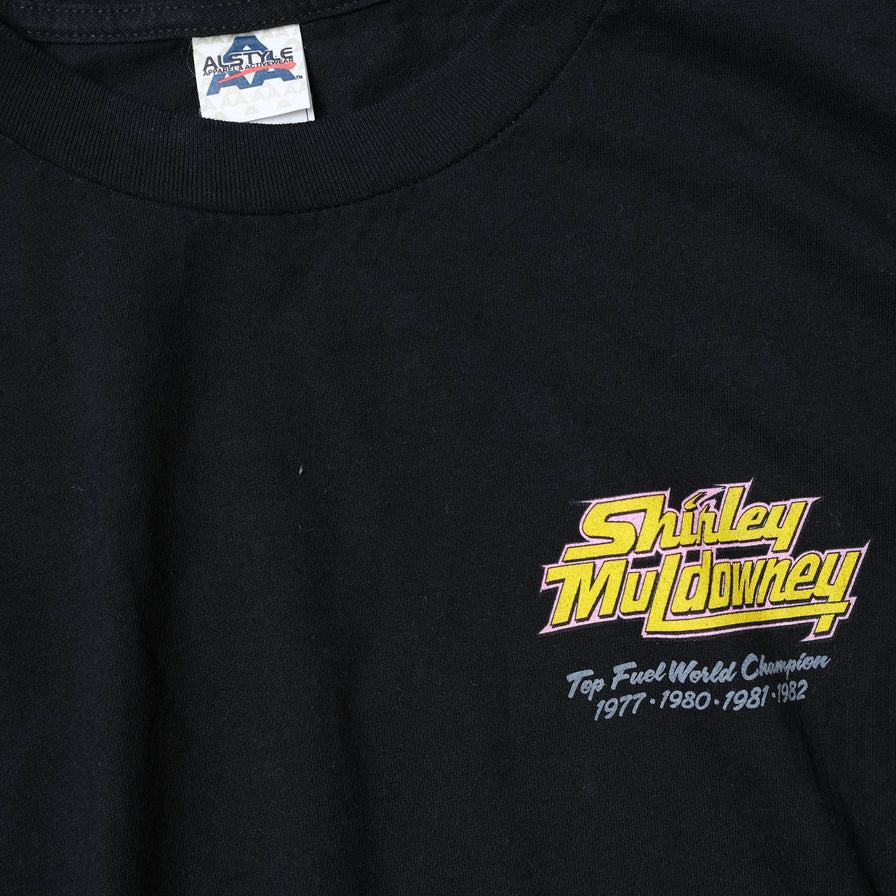 Vintage Shirley Muldowney Racing T-Shirt Large / XLarge
