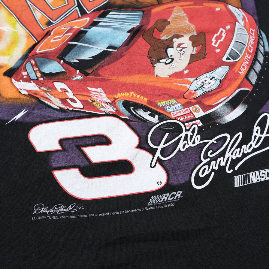 Vintage 2000 Taz Racing T-Shirt Large