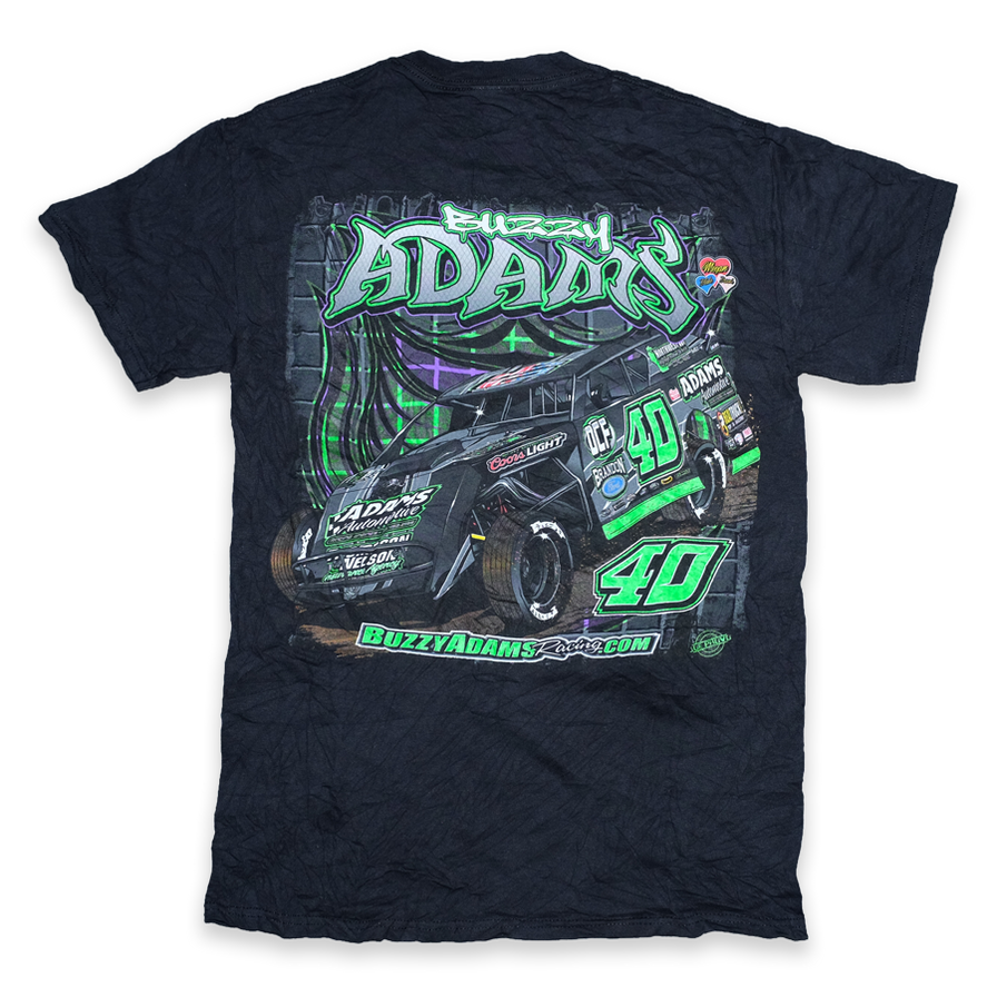 Vintage Buzzy Adams Racing T-Shirt Small - Double Double Vintage