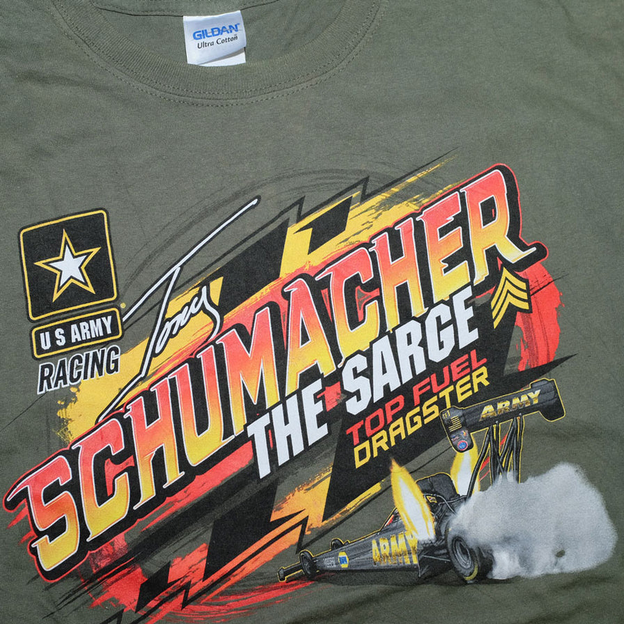 Vintage Tony Schumacher Racing T-Shirt Large - Double Double Vintage