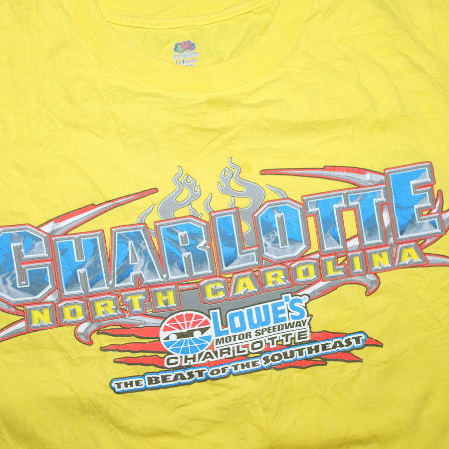 Vintage Charlotte Racing T-Shirt XLarge - Double Double Vintage
