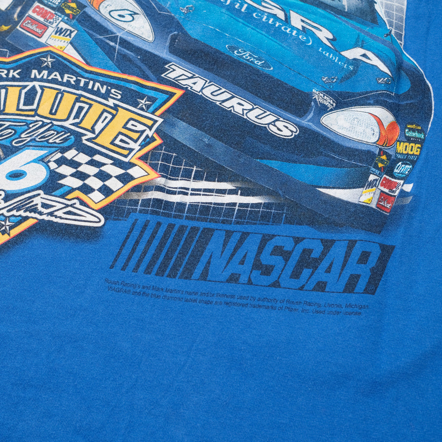 Vintage Mark Martin Racing T-Shirt Large / XLarge