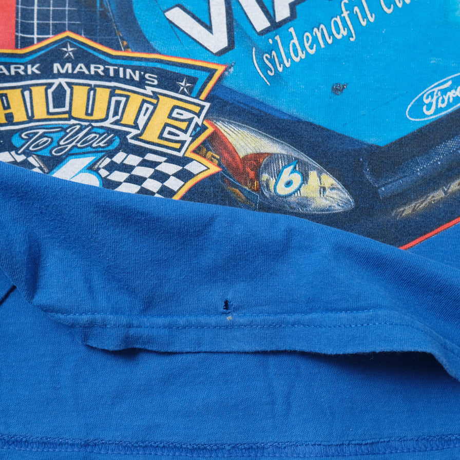 Vintage Mark Martin Racing T-Shirt Large / XLarge