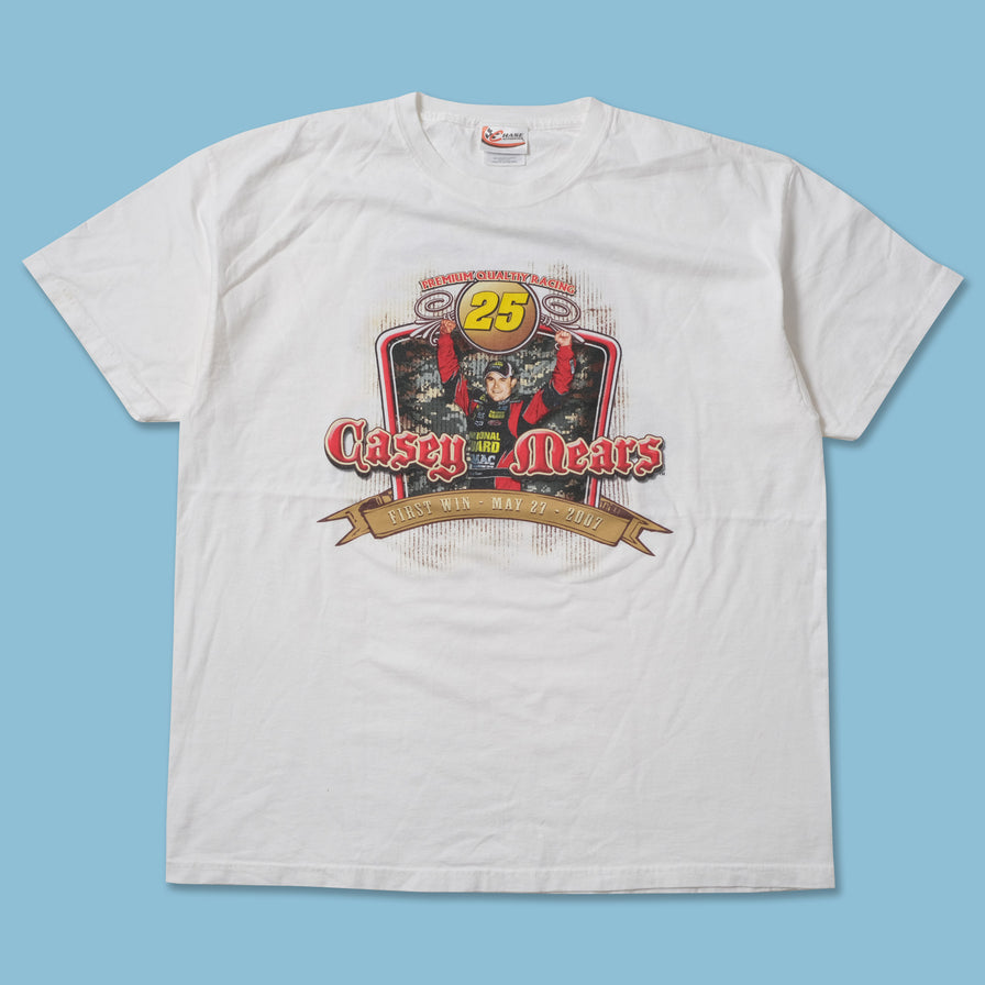 Vintage Casey Mears Racing T-Shirt XLarge