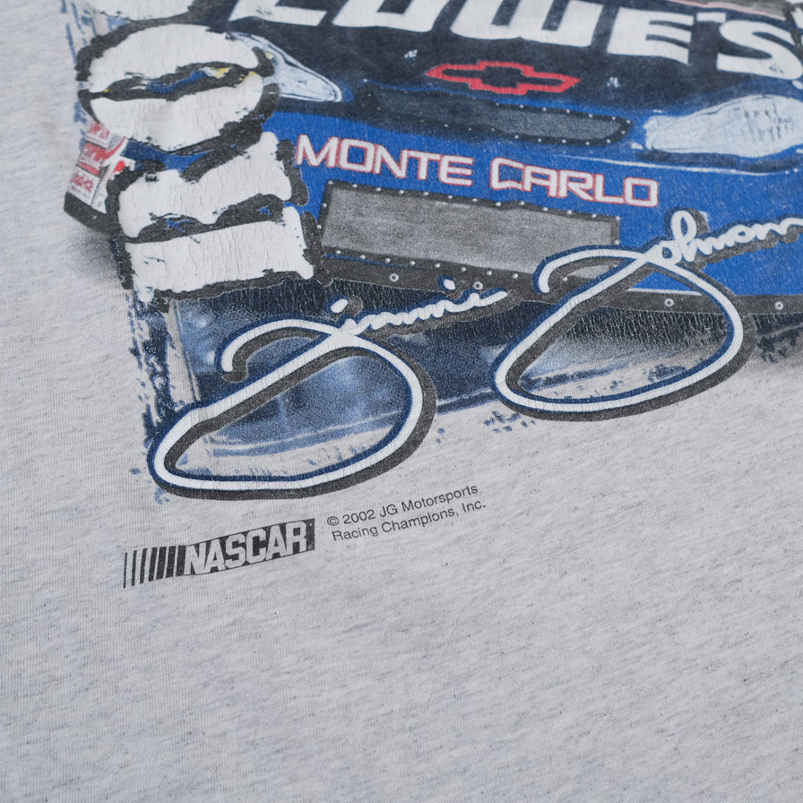 Vintage 2002 Jimmie Johnson Nascar T-Shirt Large