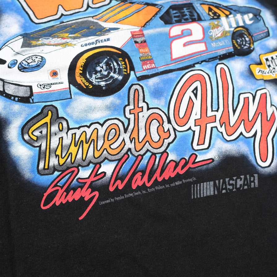 Vintage Rusty Wallace Racing T-Shirt XLarge / XXL