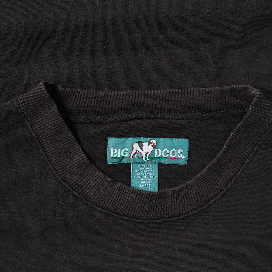 Vintage Big Dogs Racing Sweater Large