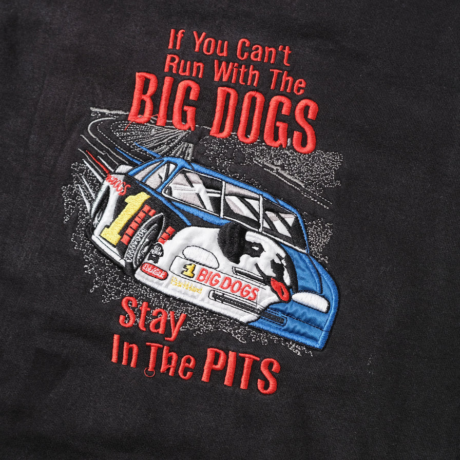 Vintage Big Dogs Racing Sweater Large