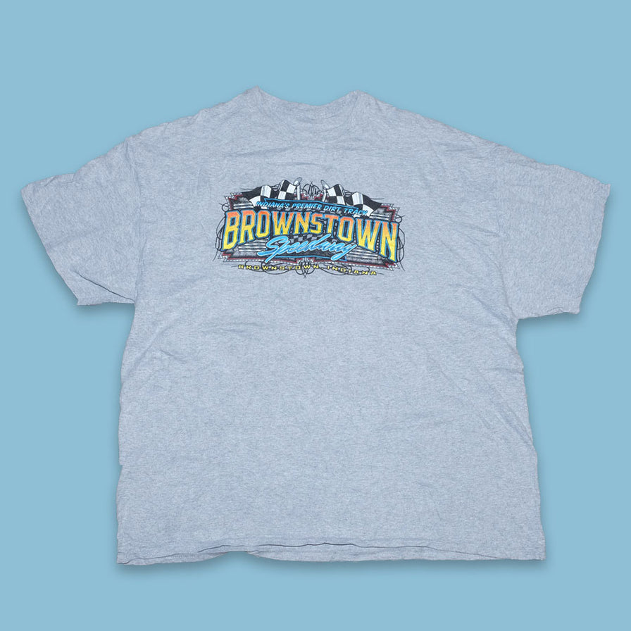 Vintage Brownstown Racing T-Shirt Large / XLarge - Double Double Vintage