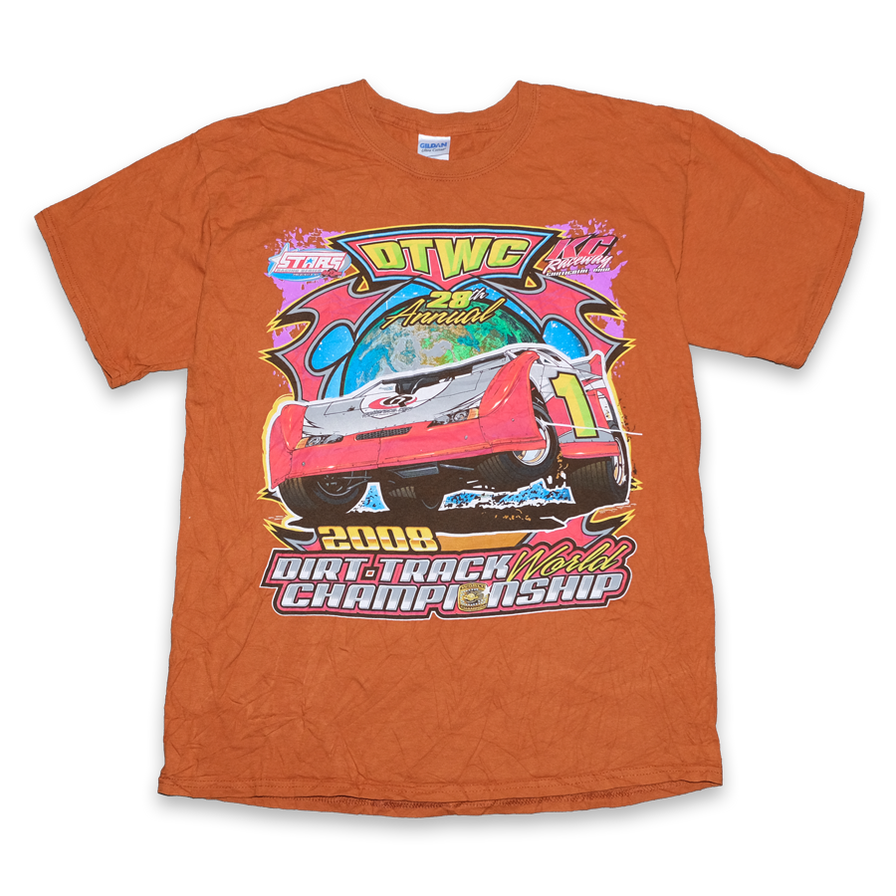 Vintage Racing T-Shirt Large - Double Double Vintage