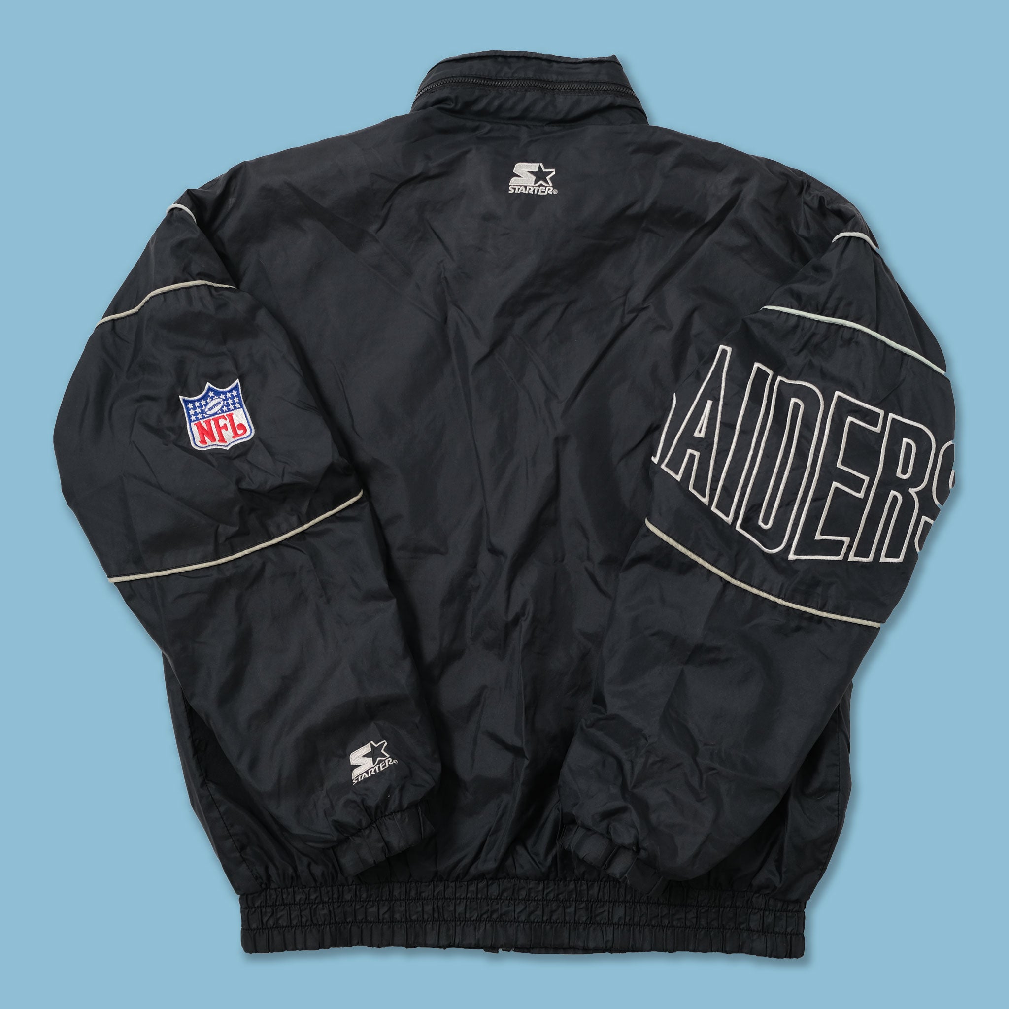 レイダーススタジャンNFL PRO LINE by STARTER 黒