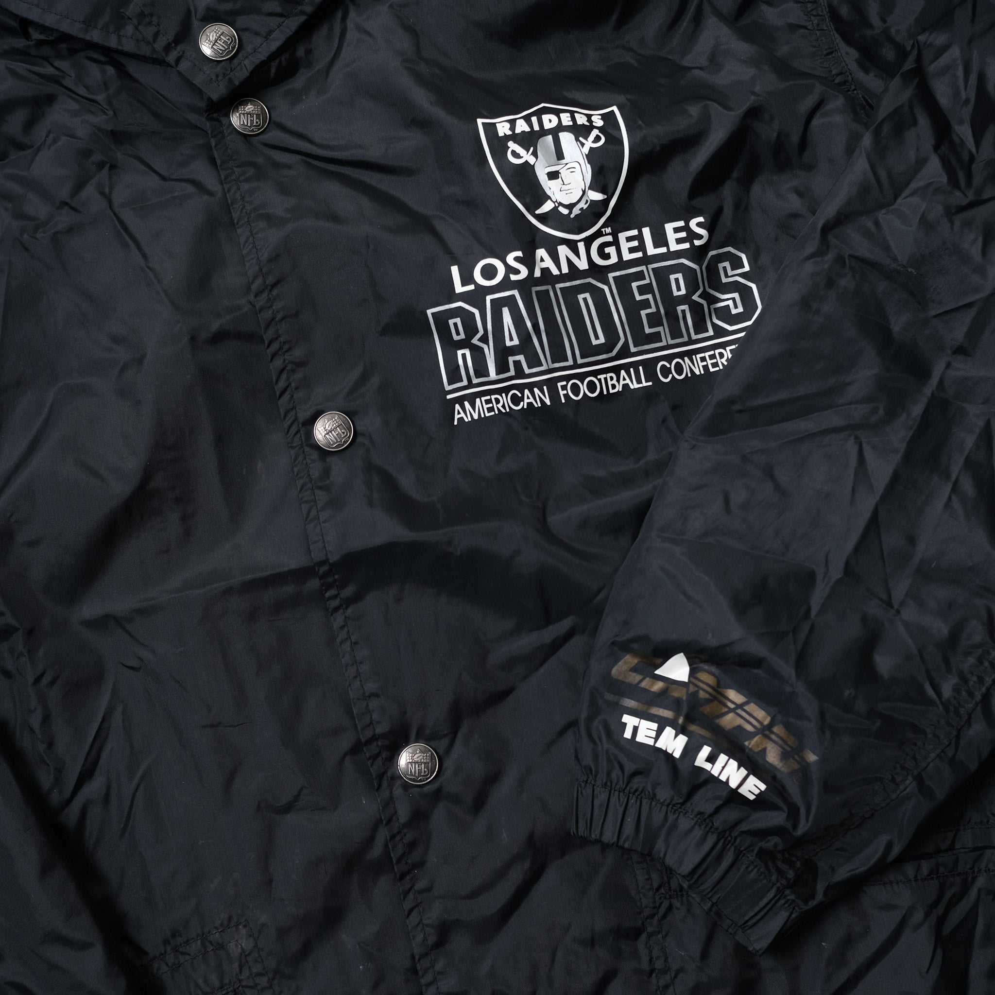 速くおよび自由な Coach Raiders Angeles Los Vintage Jacket Double | XLarge ジャケット・アウター