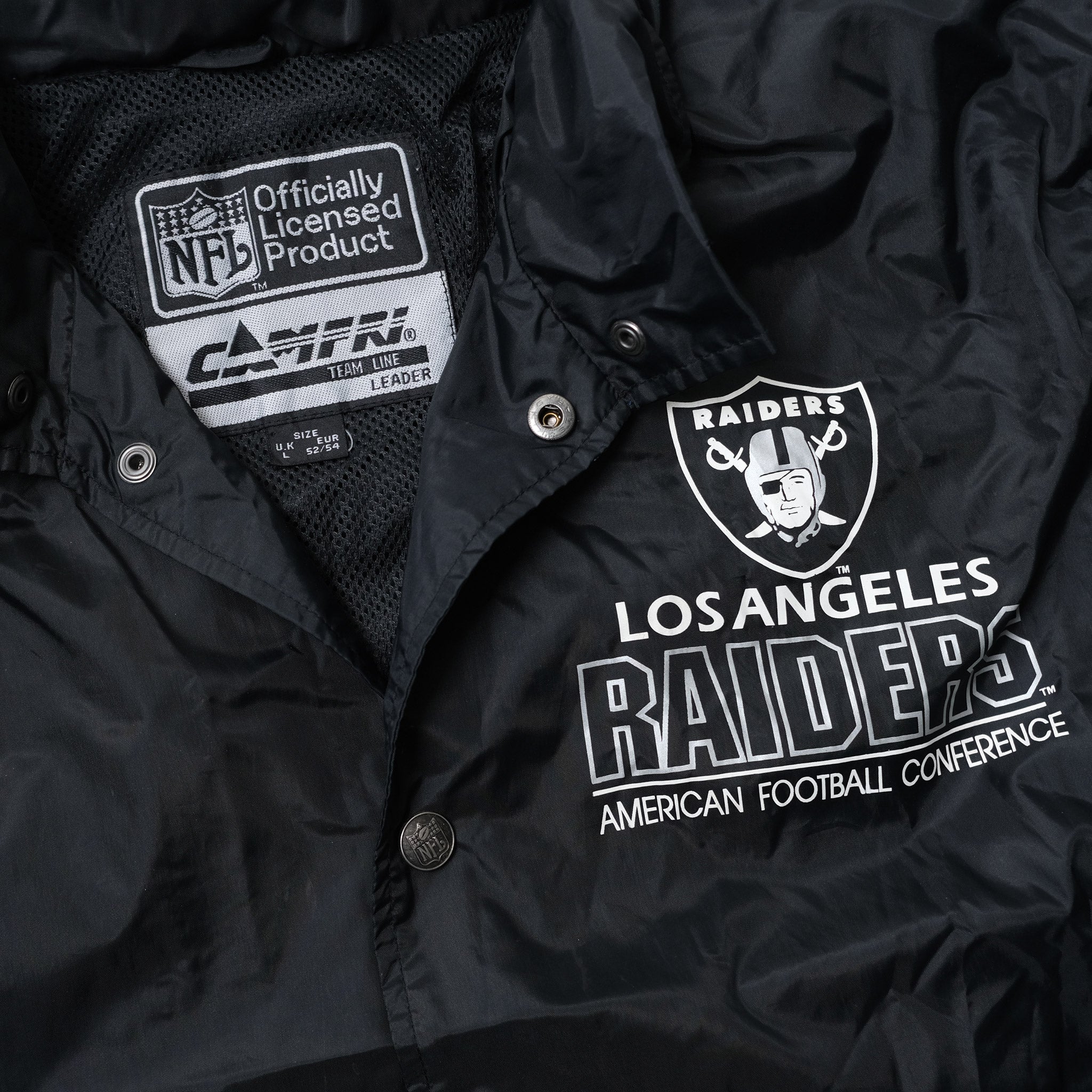 Vintage Los Angeles Raiders Coach Jacket XLarge | Double