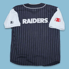 Vintage Starter Oakland Raiders Baseball Jersey XLarge