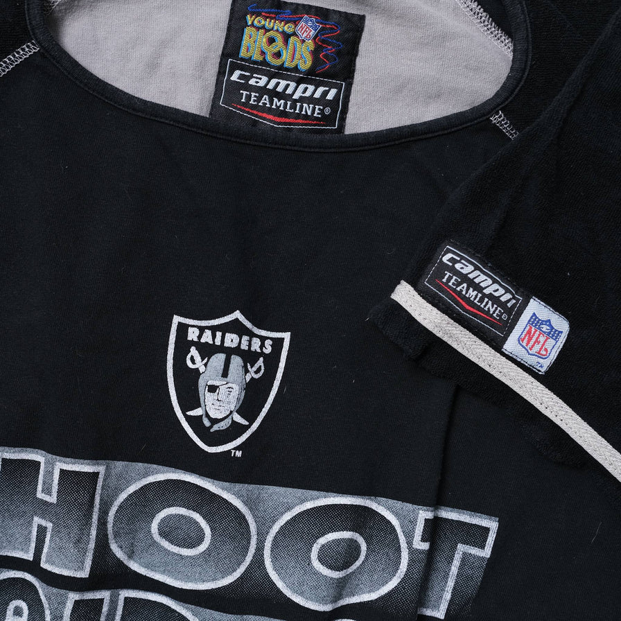 Vintage Oakland Raiders Women's T-Shirt Large / XLarge