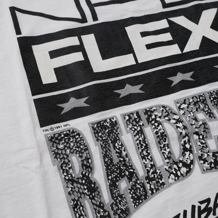 Vintage Deadstock 1991 Los Angeles Raiders T-Shirt Large