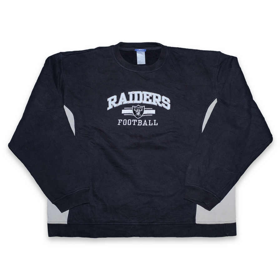 Vintage Reebok Oakland Raiders Sweater XXL - Double Double Vintage