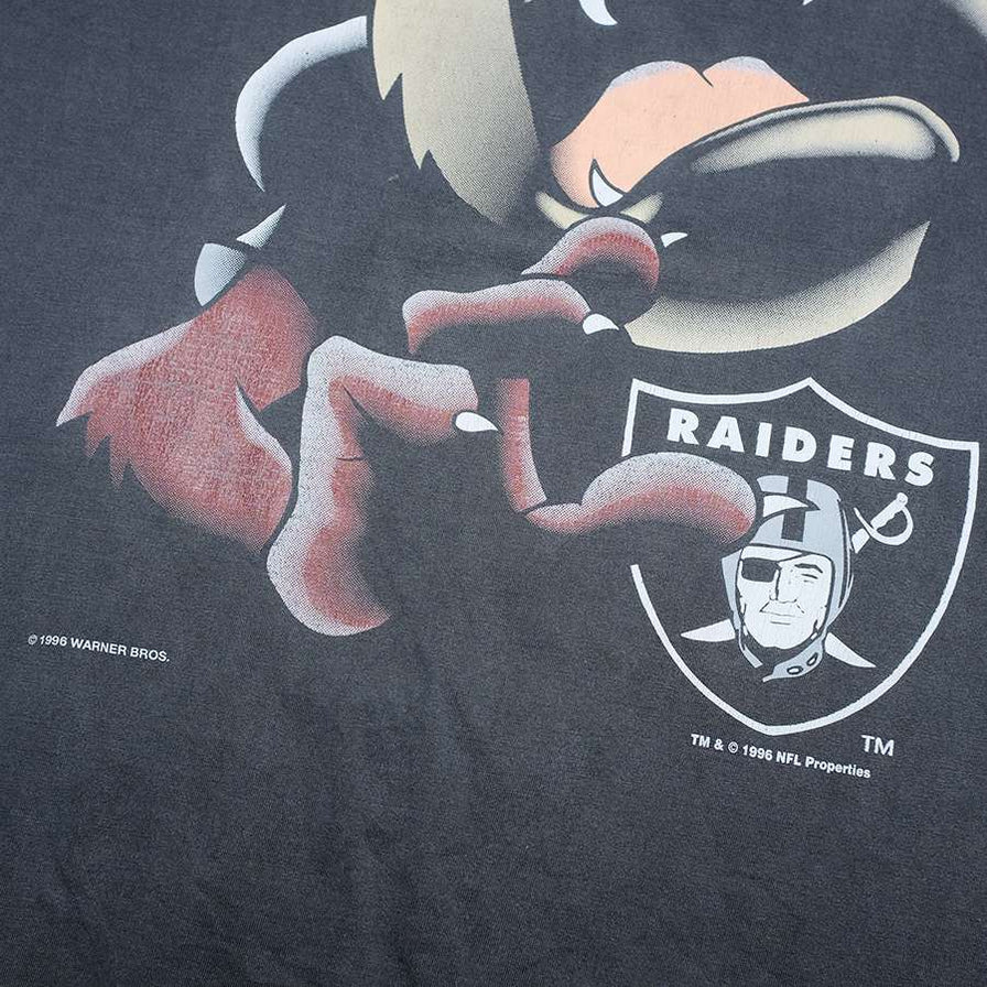 Vintage 1996 Taz Oakland Raiders T-Shirt XLarge
