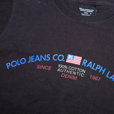 Vintage Womens Polo Jeans T-Shirt Medium - Double Double Vintage