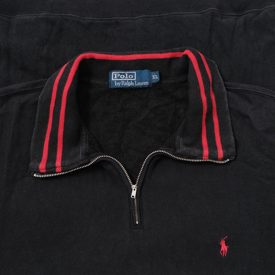 Vintage Polo Ralph Lauren Q-Zip Sweater XLarge