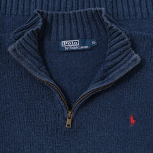Vintage Polo Ralph Lauren Q-Zip Sweater Medium