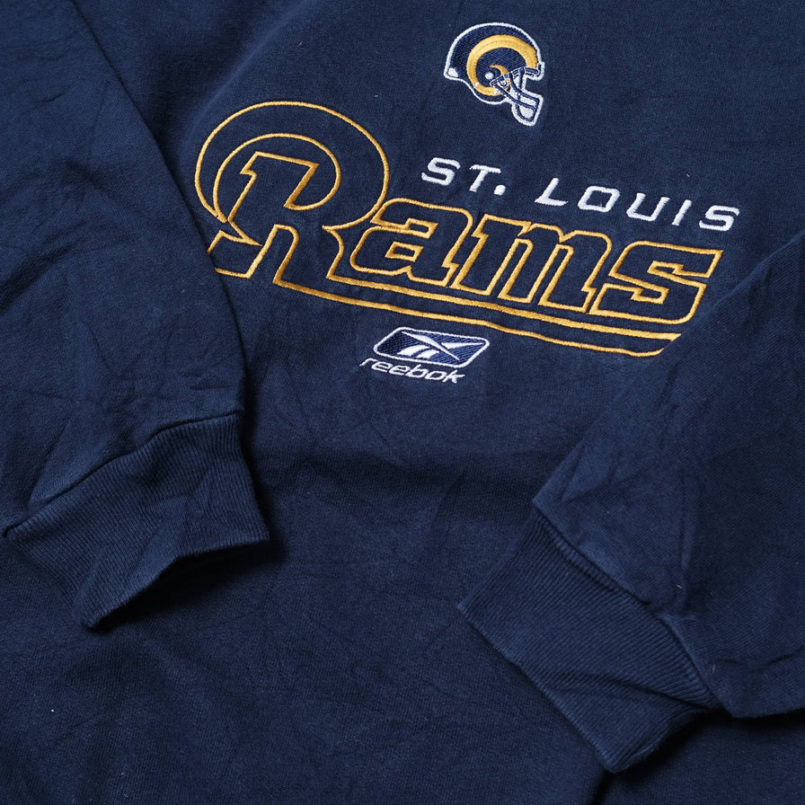 Reebok, Shirts, Vintage St Louis Rams Crewneck