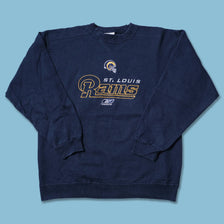 Vintage Reebok St. Louis Rams Sweater Large