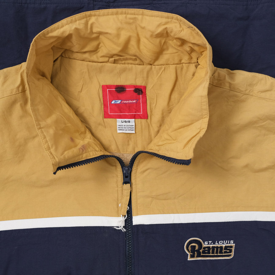 Vintage St. Louis Rams Padded Jacket Large