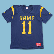 Vintage Deadstock St. Louis Rams V-Neck T-Shirt Medium