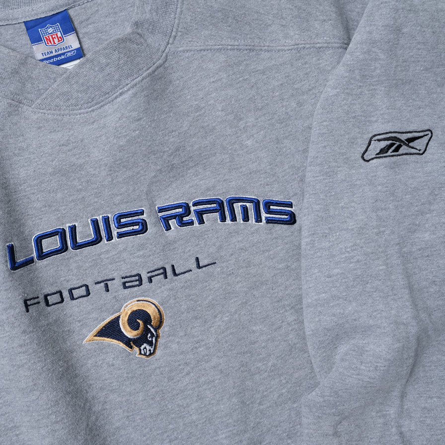 Vintage Reebok St. Louis Rams Sweater Medium / Large